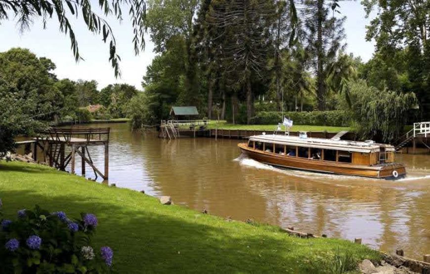 Tigre Delta of Buenos Aires in private car with navigation