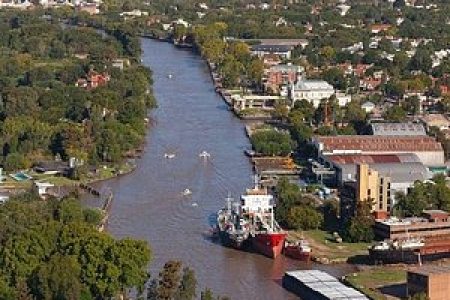 Tigre Delta of Buenos Aires in private car with navigation