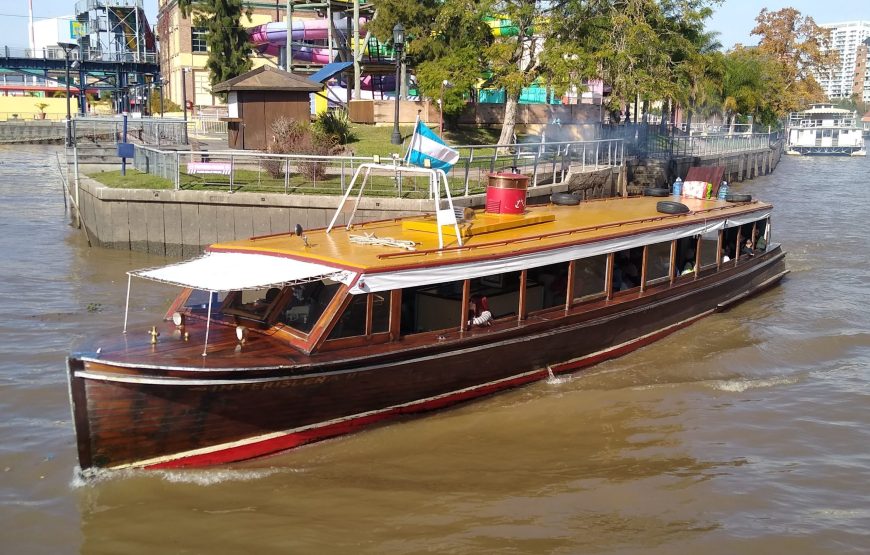 Tigre Delta of Buenos Aires in private car with navigation